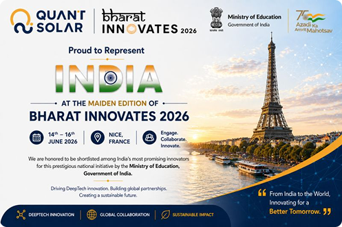 Quant Solar at Bharat Innovates 2026