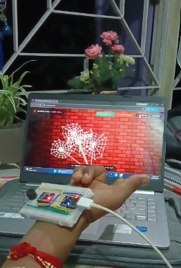 Spider Web Shooting Game